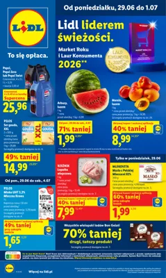 Lidl od poniedziałku